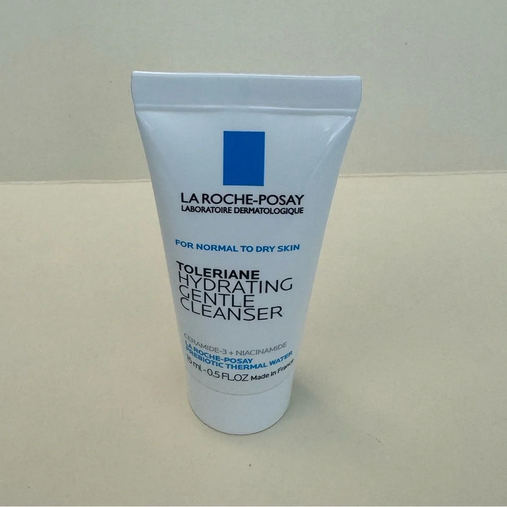 LA ROCHE-POSAY Toleriane Hydrating Gentle Face Cleanser Travel 0.5oz NIP